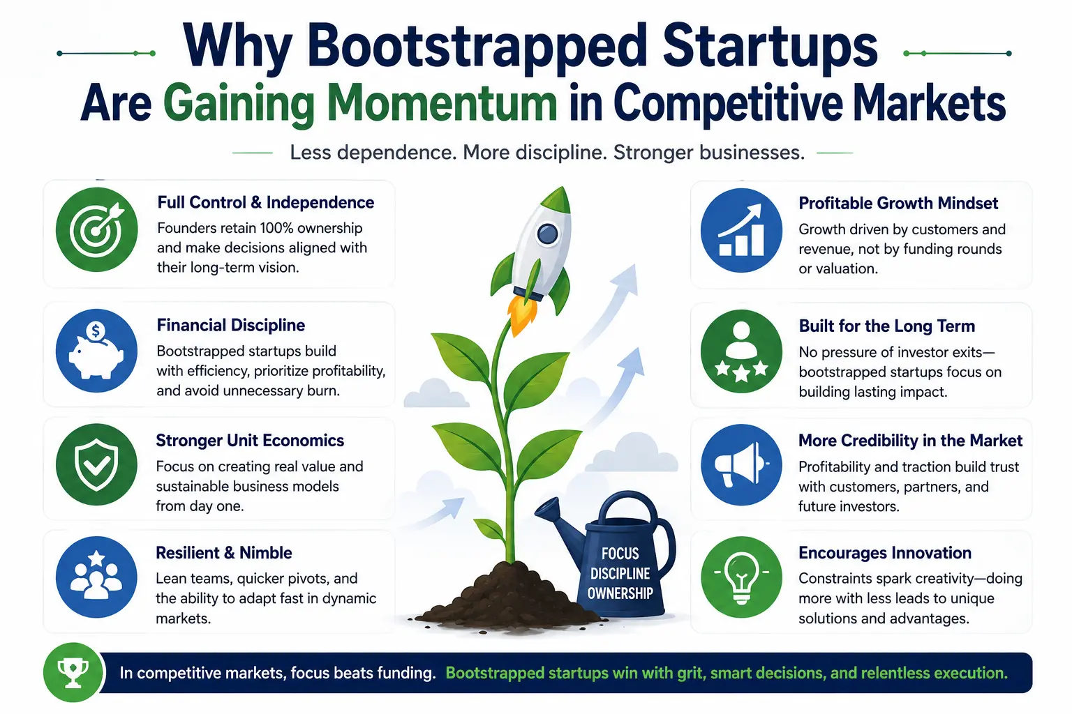 Bootstrapped Startups