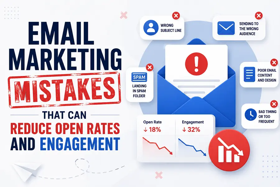 email marketing mistakes