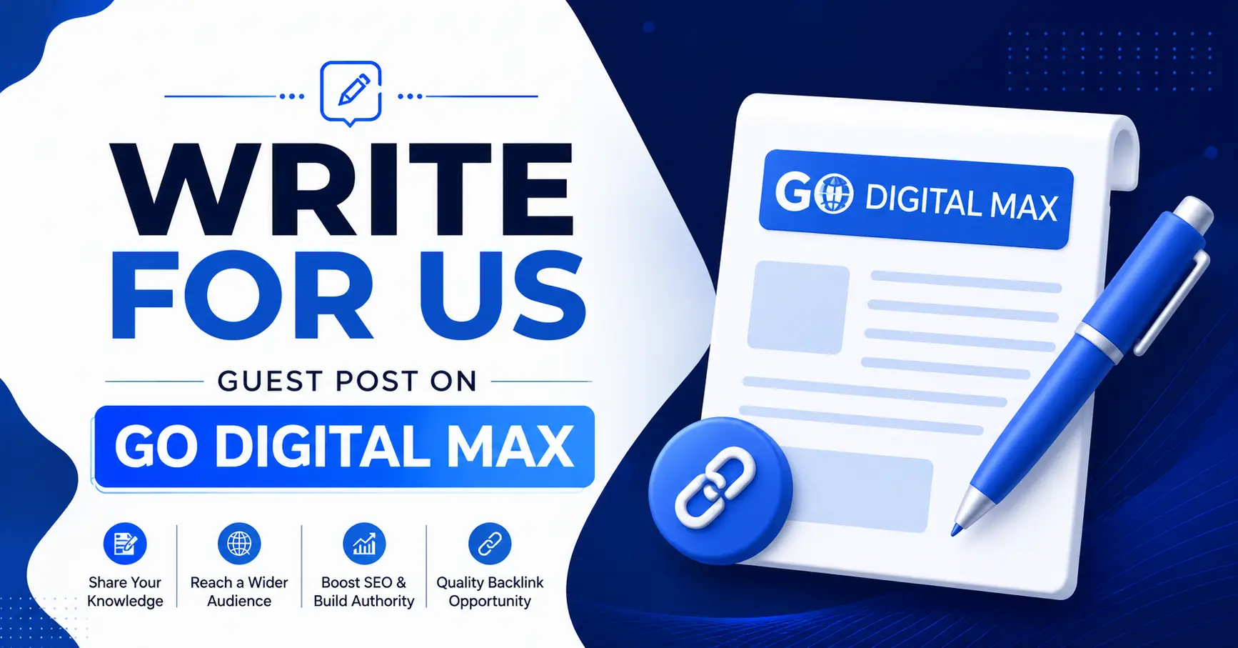 Write For Us – Submit Guest Post on Go Digital Max