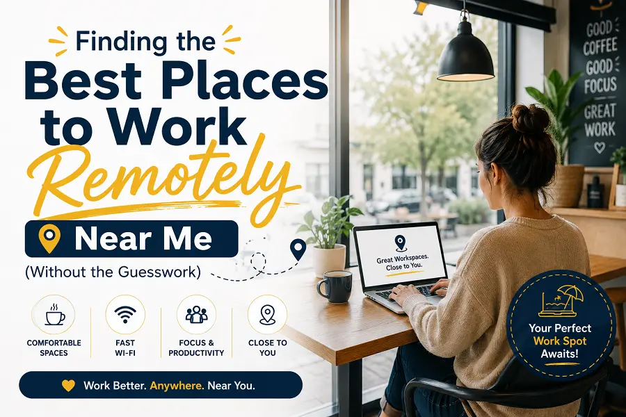 best places to work remotely near me
