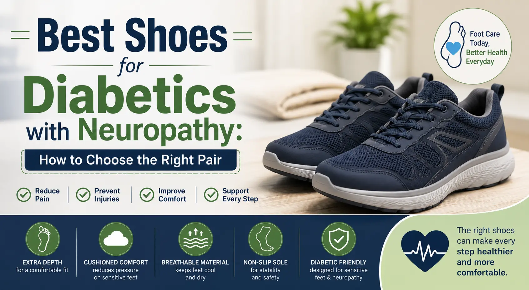 best shoes for diabetics with neuropathy